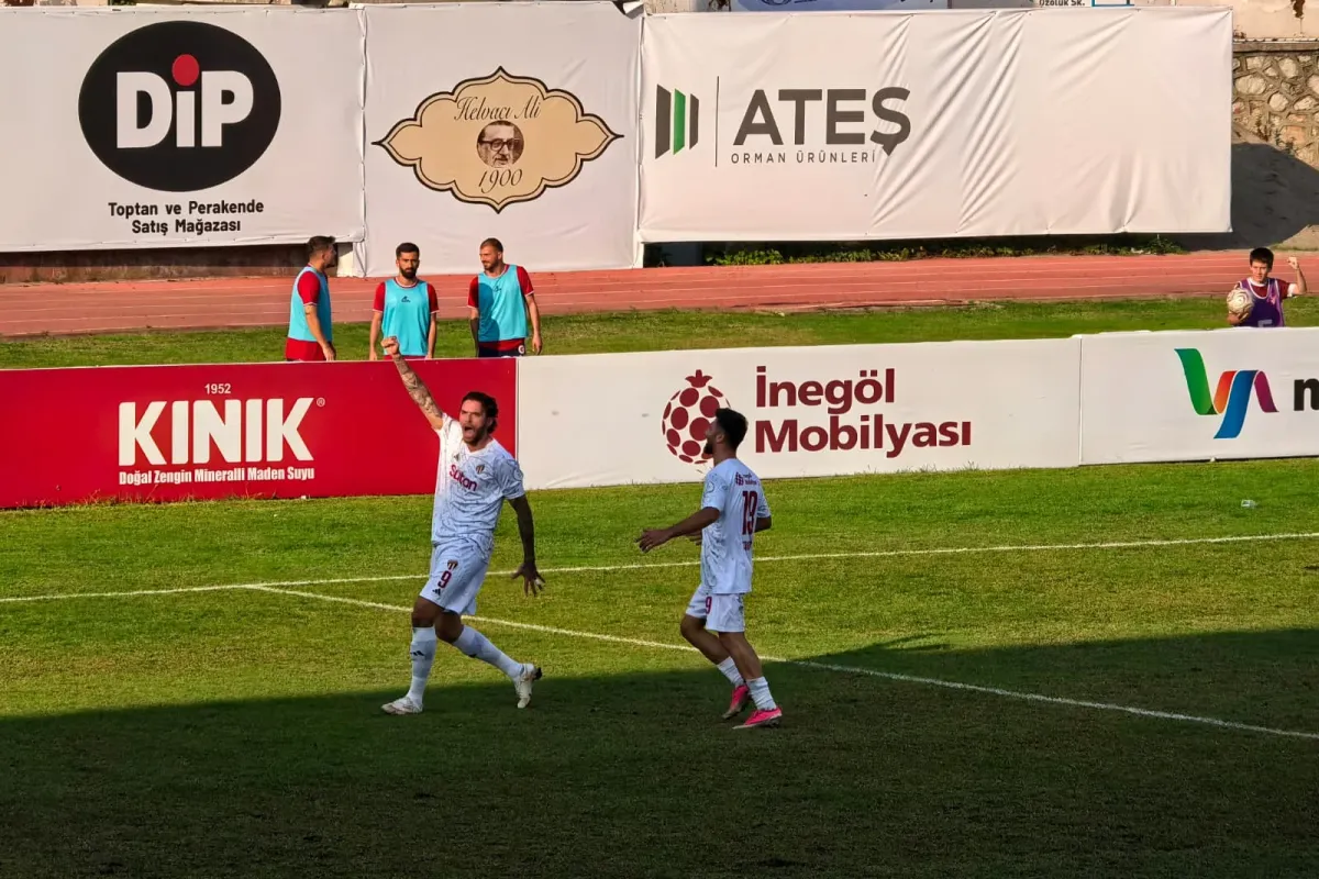 İnegölspor'da 3 puan sevinci