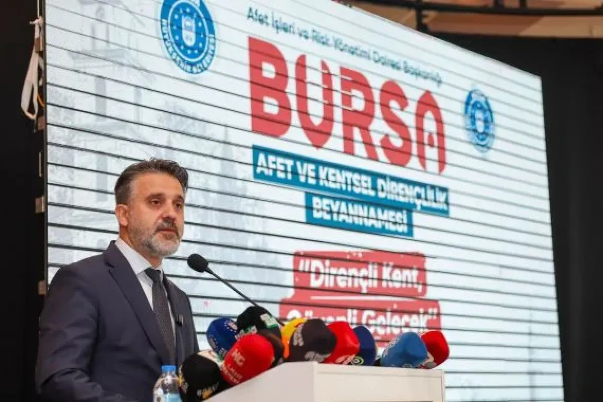 Büyükşehir'den Türkiye'de bir ilk: Bursa Afet Anayasası