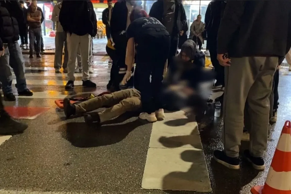 İnegöl'de korkutan kaza!