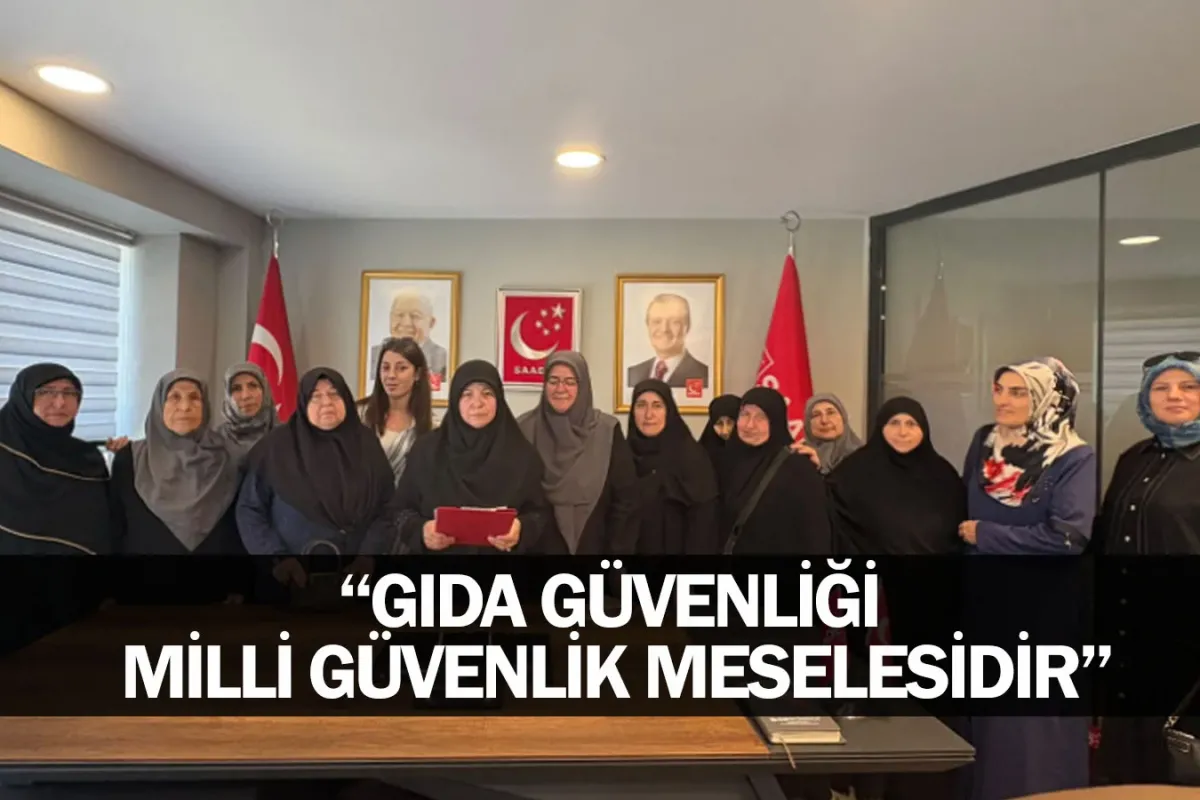 Havva Şen: "Gıda Güvenliği Milli Güvenlik Meselesidir"