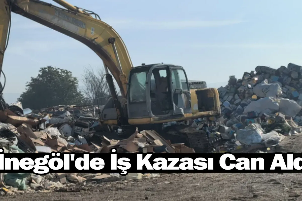 İnegöl'de İş Kazası Can Aldı
