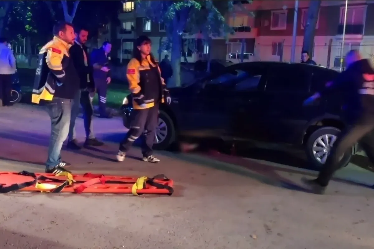 İnegöl'de korkunç olay! Motosiklet sürücüsü otomobilin altında can verdi
