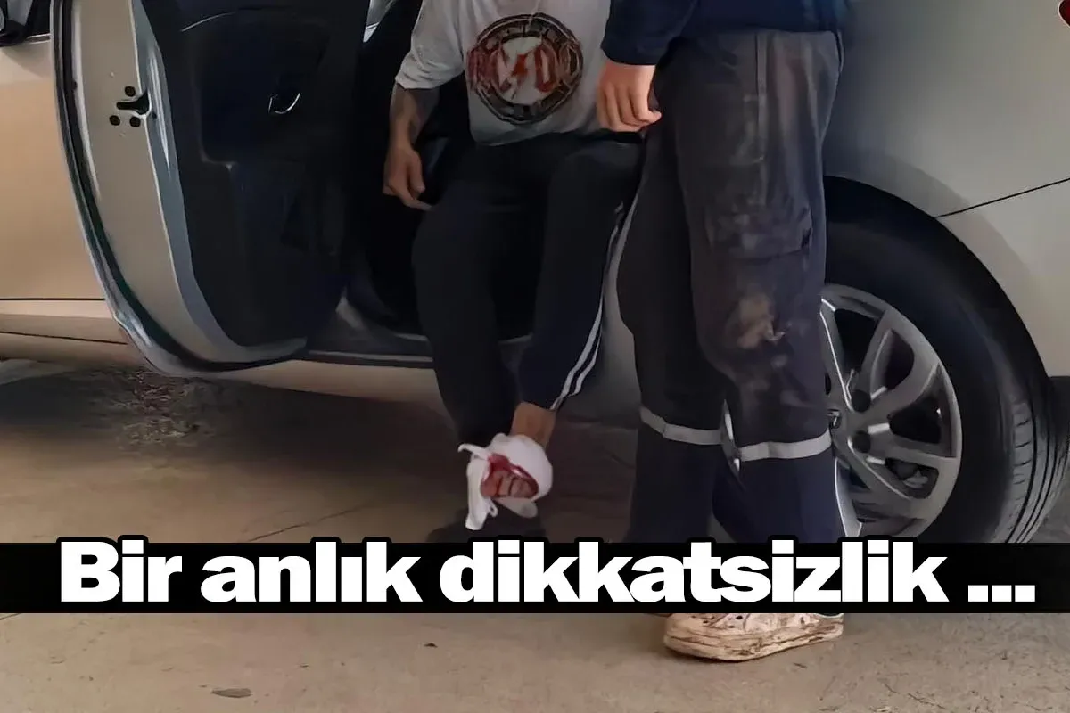 Bir anlık dikkatsizlik ...