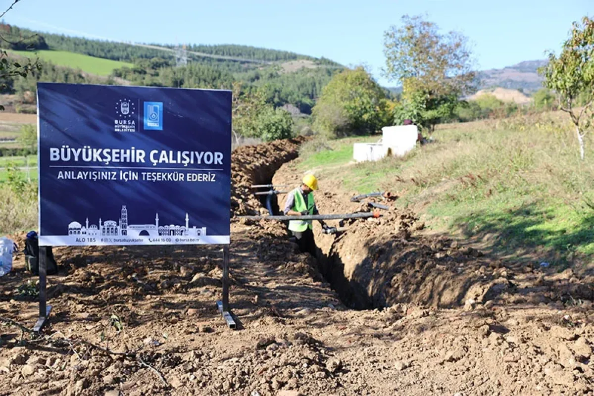 Büyükşehir’den Yenişehirli çiftçiye can suyu