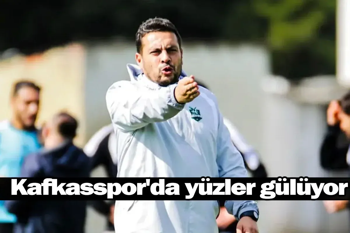 Kafkasspor'da yüzler gülüyor