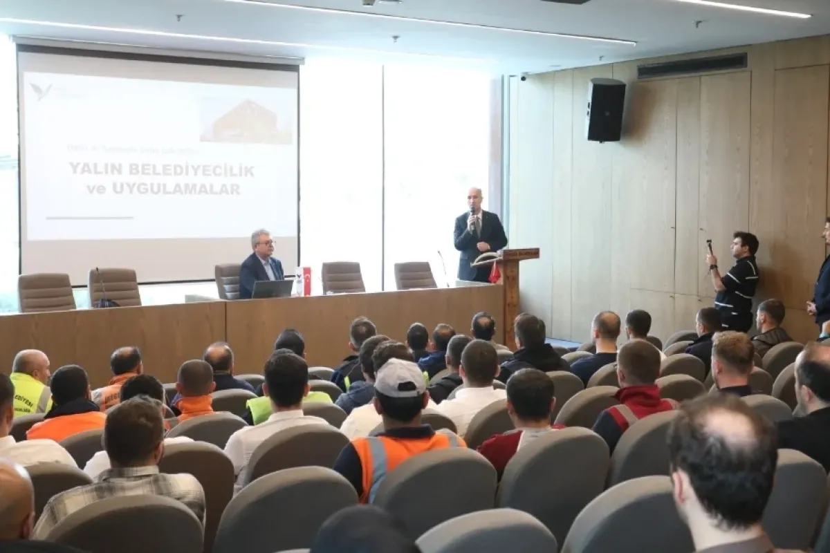 İnegöl Belediyesi’nden Personele 2. Yalın Temelleri Eğitimi