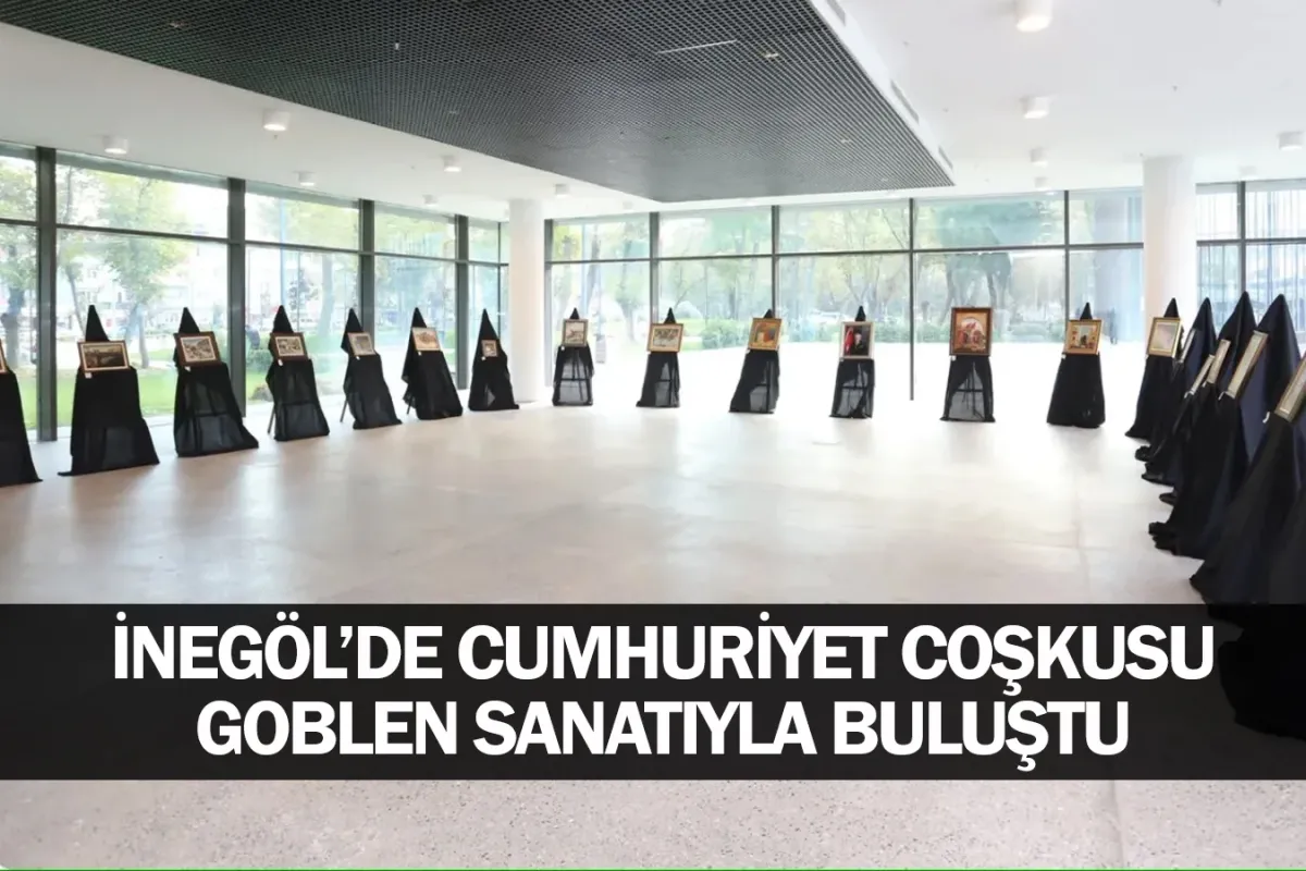 İnegöl’de Cumhuriyet Coşkusu Goblen Sanatıyla Buluştu