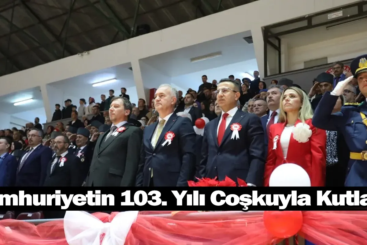 İnegöl’de Cumhuriyetin 103. Yılı Coşkuyla Kutlandı