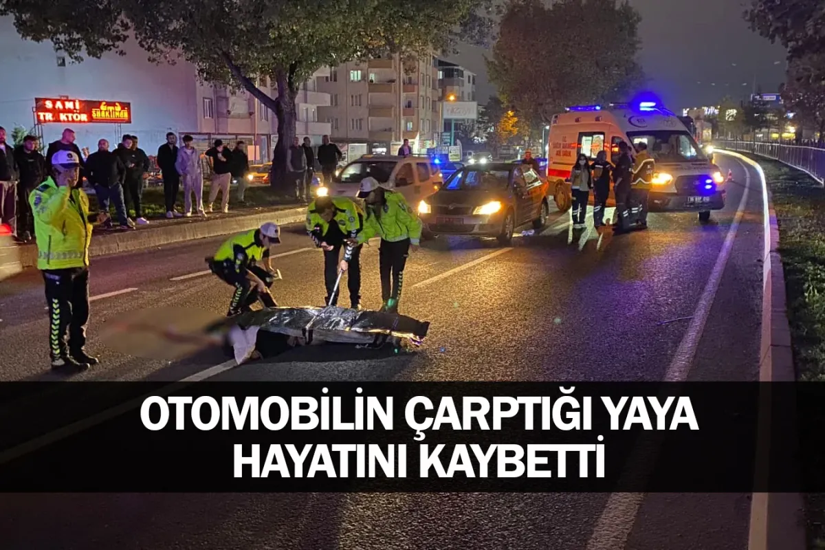 İnegöl'de Otomobilin Çarptığı Yaya Hayatını Kaybetti