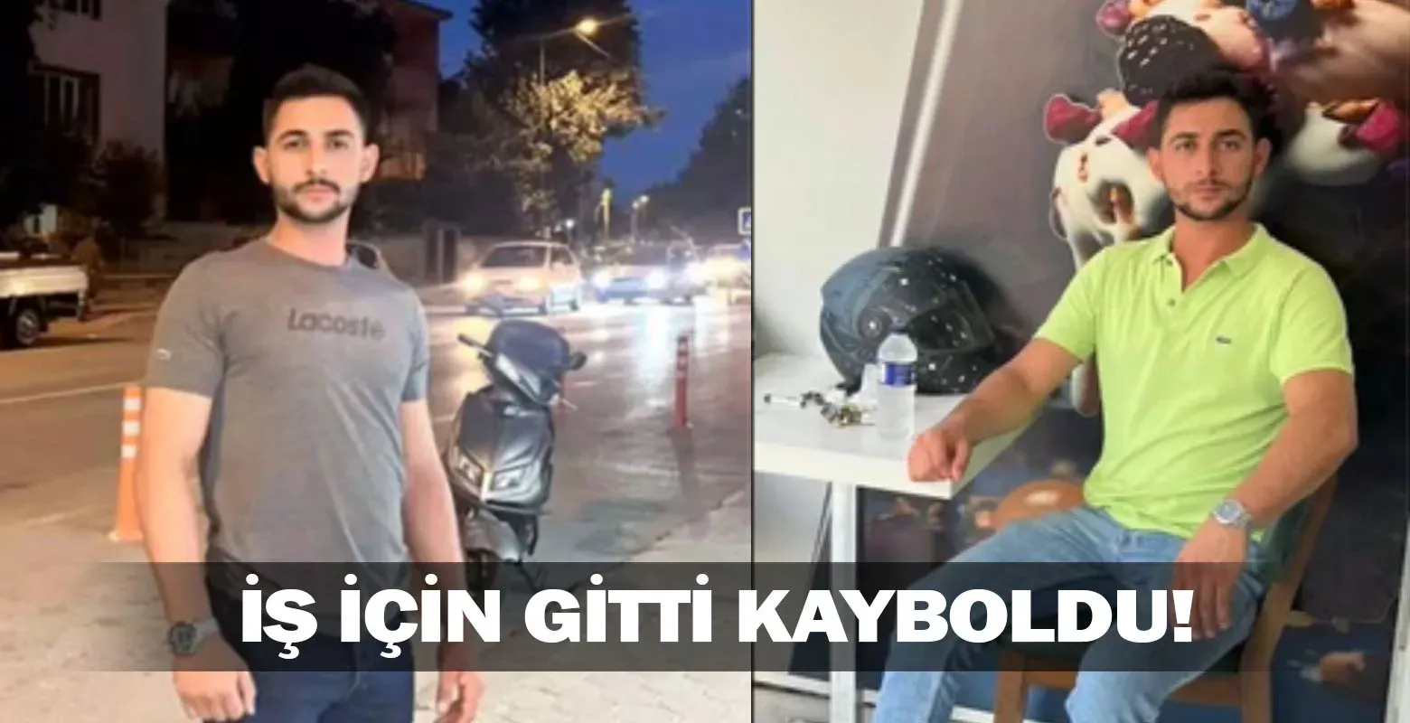 İş için gitti kayboldu