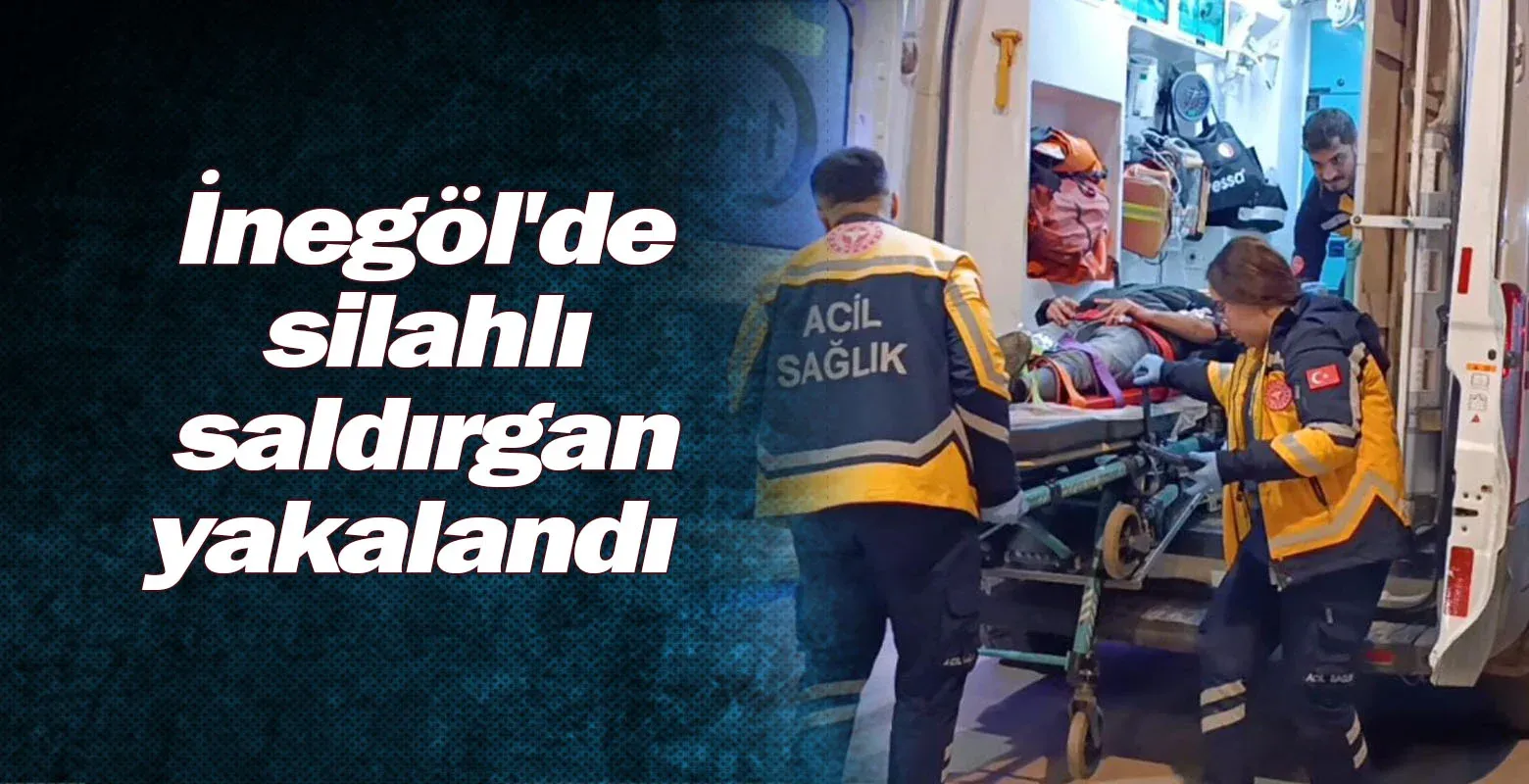 Silahlı saldırgan yakalandı!
