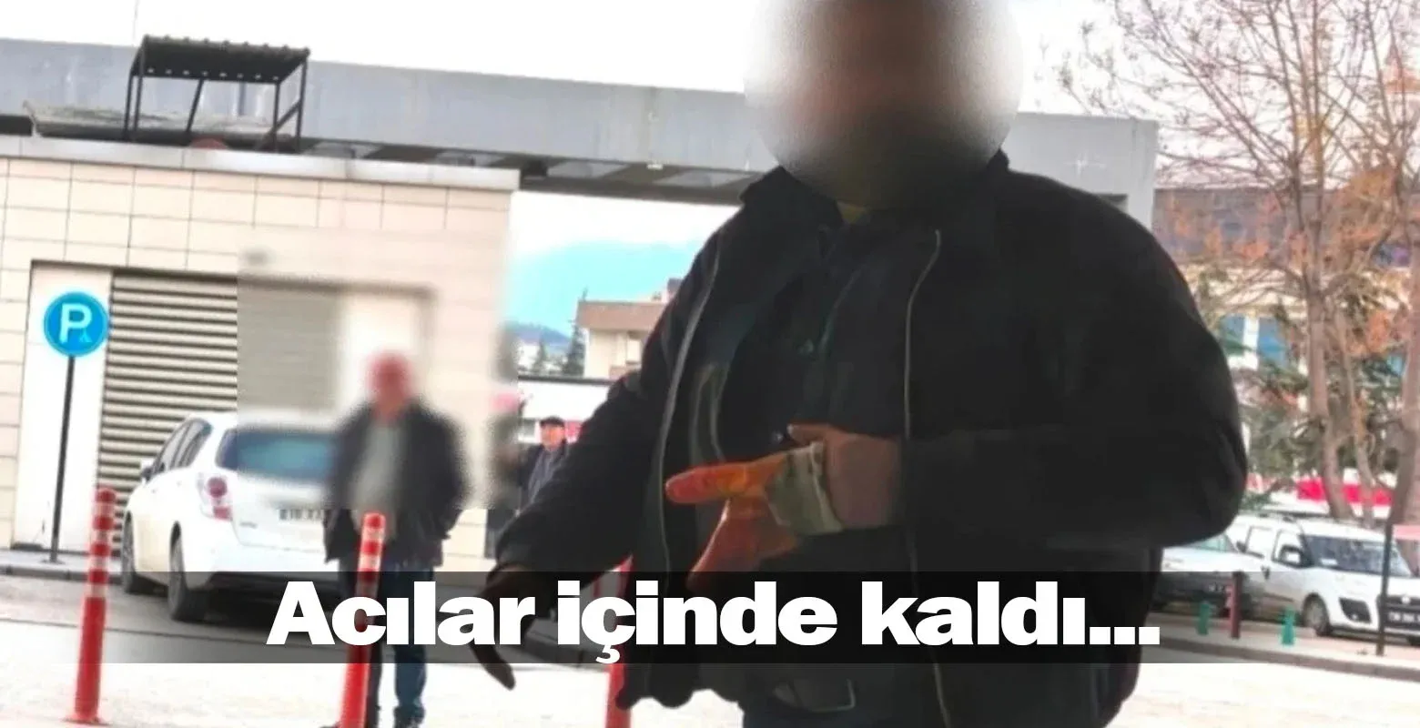 İnegöl'de acılar içinde kaldı...