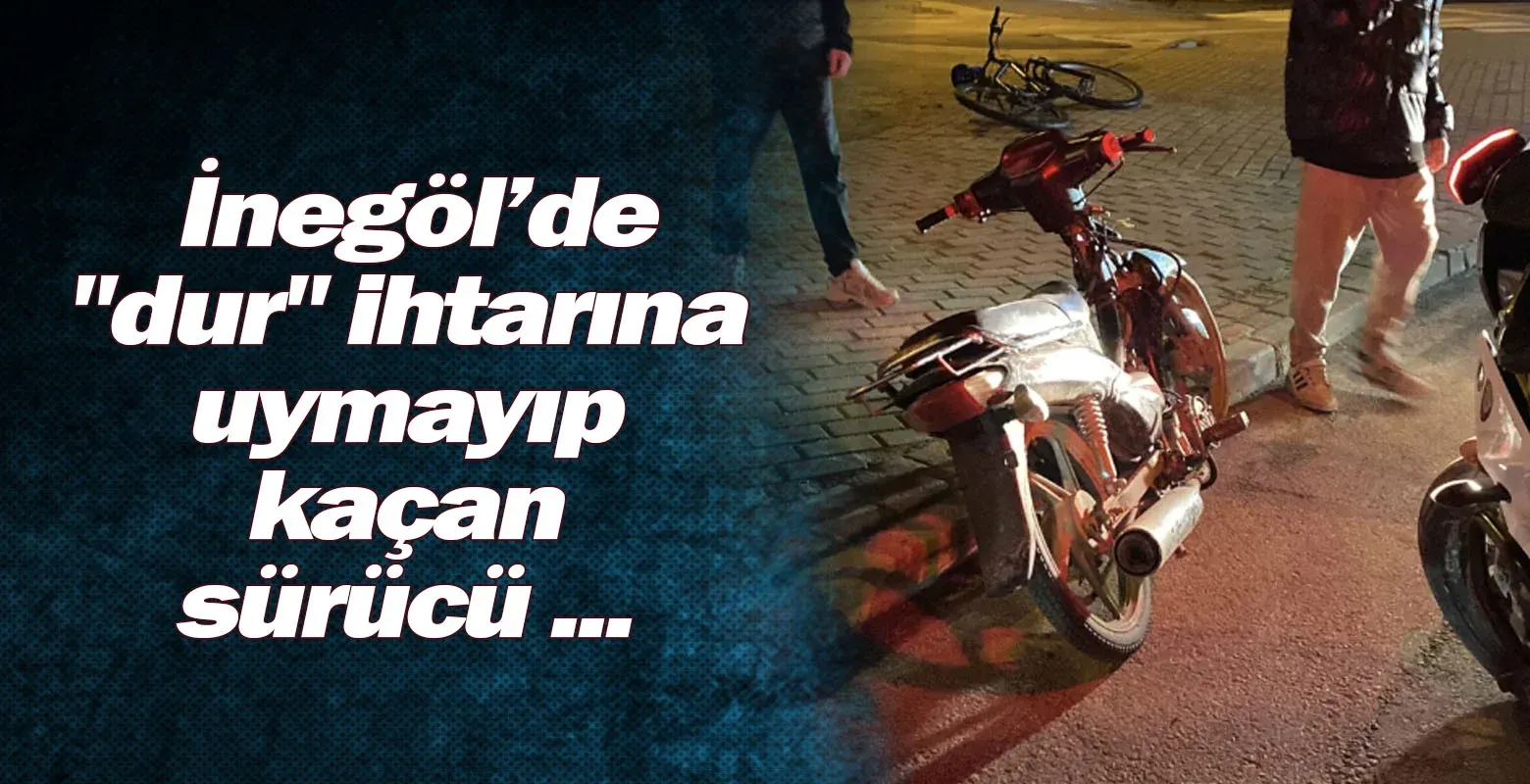 Polisin 'dur' ihtarına uymadı, pahalıya mal oldu