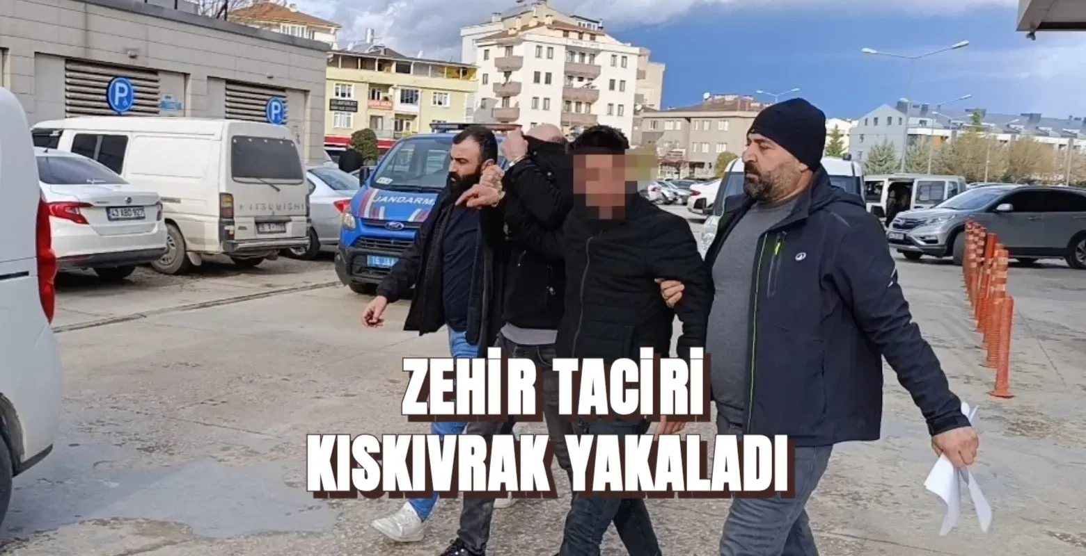 İnegöl'de zehir taciri kıskıvrak yakalandı