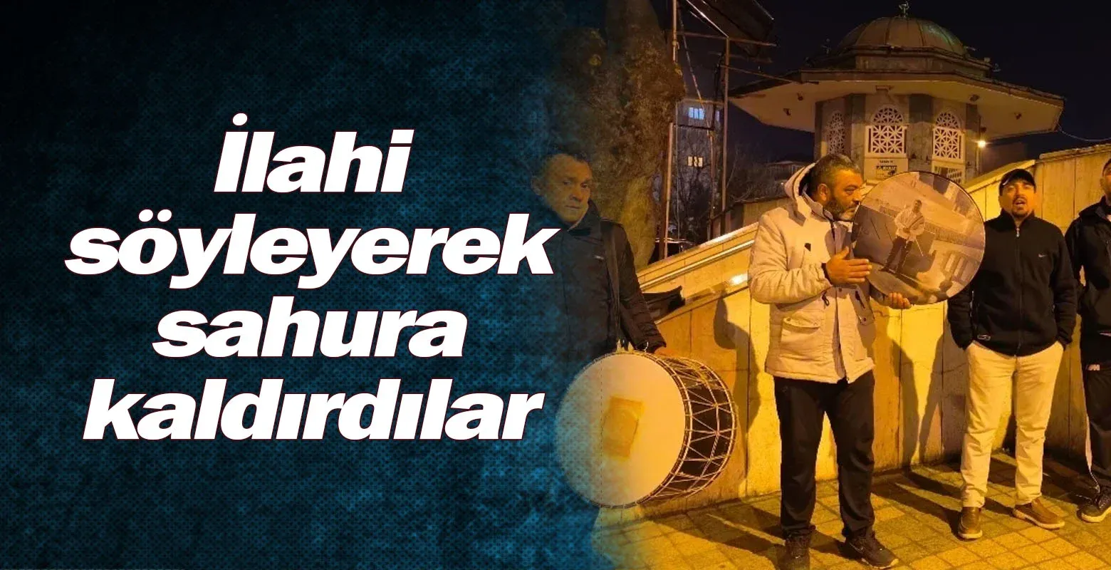 İnegöl’de İlahi Ekibi Vatandaşları Sahura İlahiyle Kaldırıyor