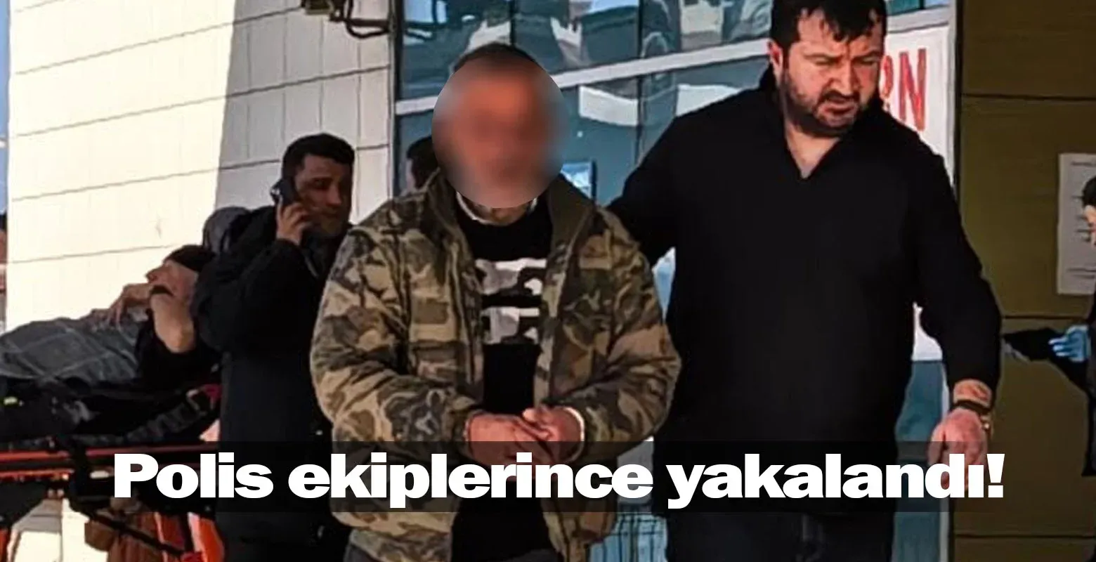 Polis ekiplerince yakalandı!
