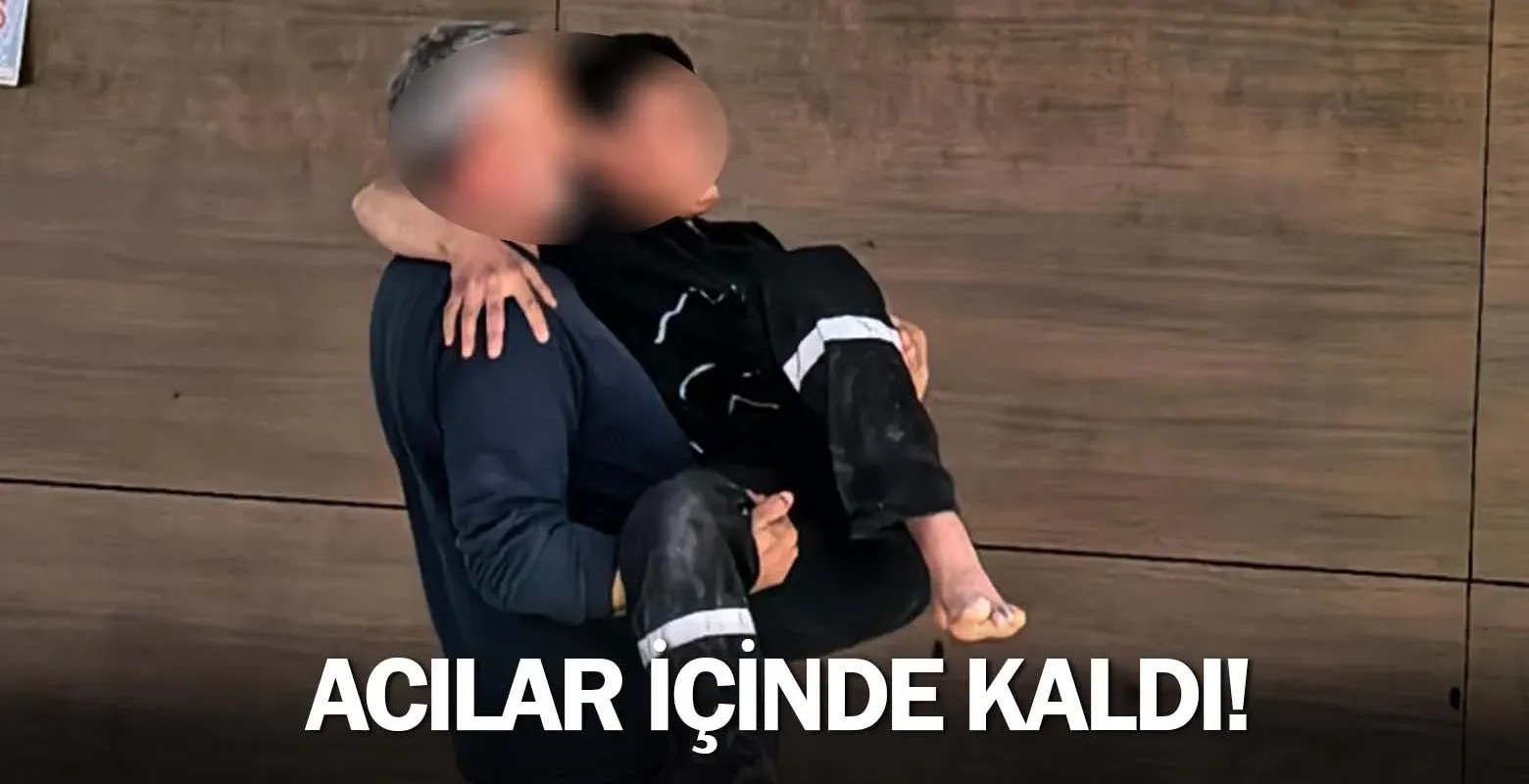 Acılar içinde kaldı!