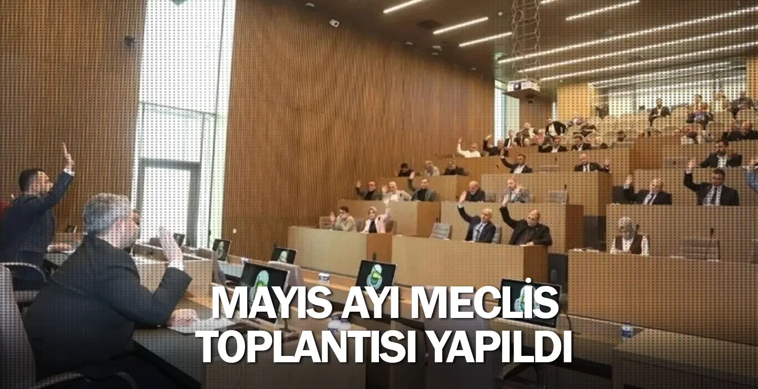İnegöl Belediyesi Mayıs Ayı Meclis Toplantısı Yapıldı