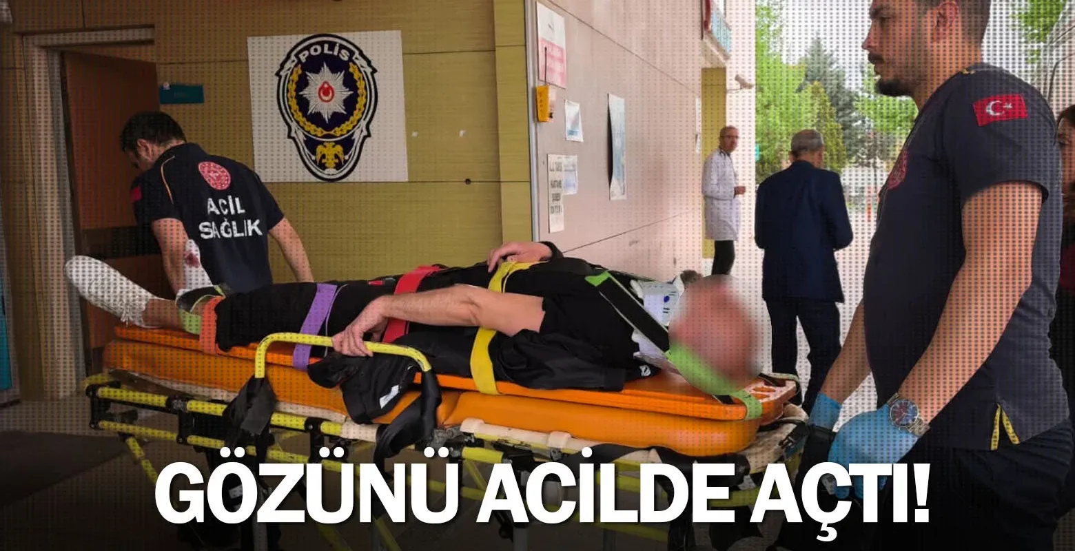 Gözünü acilde açtı!