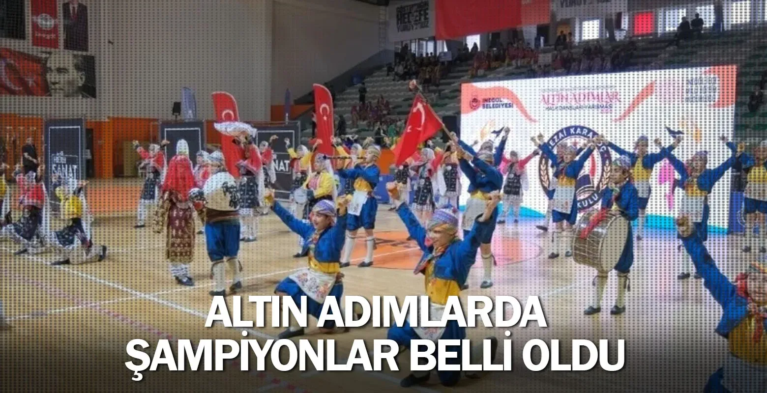 Altın Adımlarda Şampiyonlar Belli Oldu