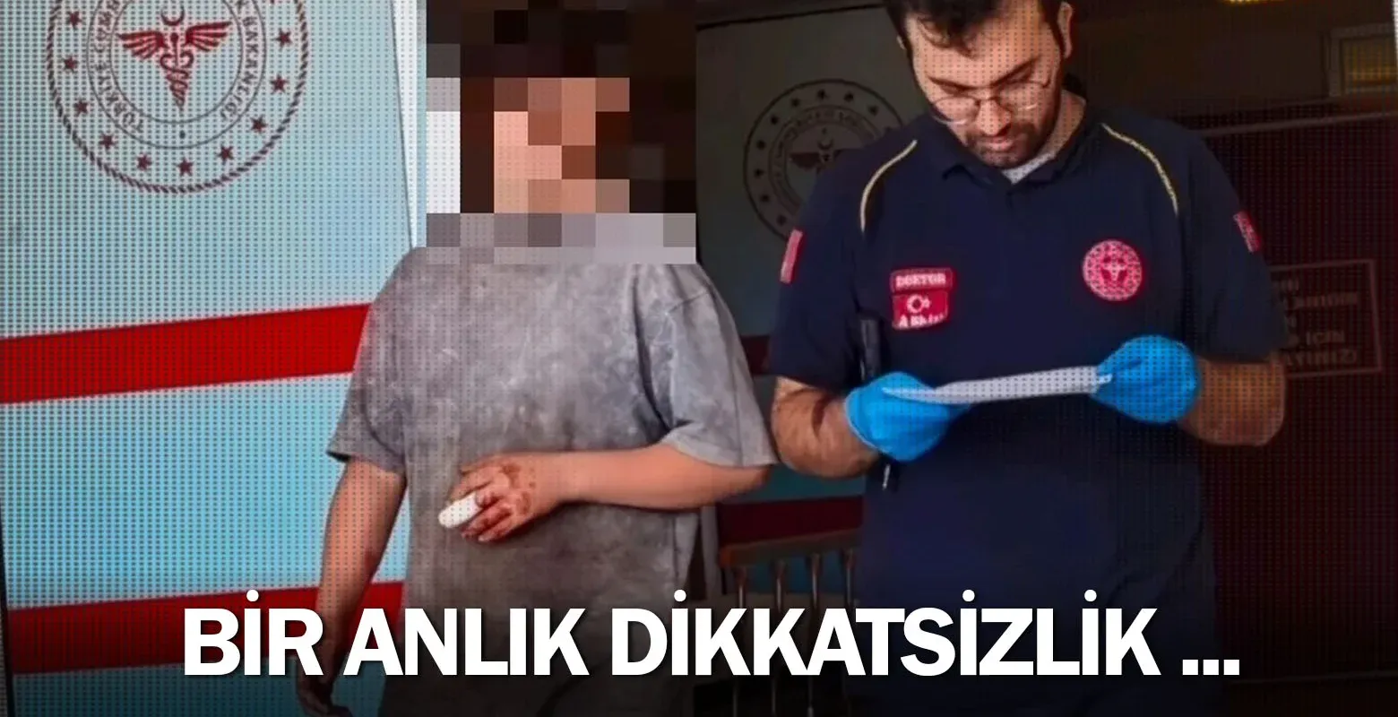 Bir anlık dikkatsizlik ...