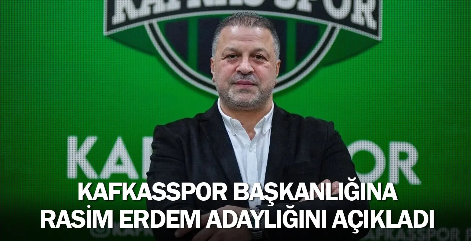 İnegöl Kafkasspor Başkanlığına Rasim Erdem Adaylığını Açıkladı