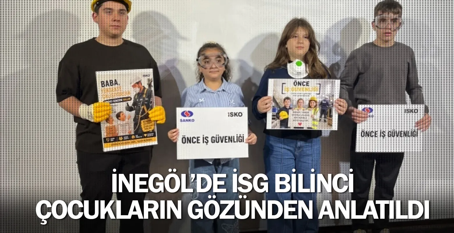İSG Bilinci Çocukların Gözünden Anlatıldı