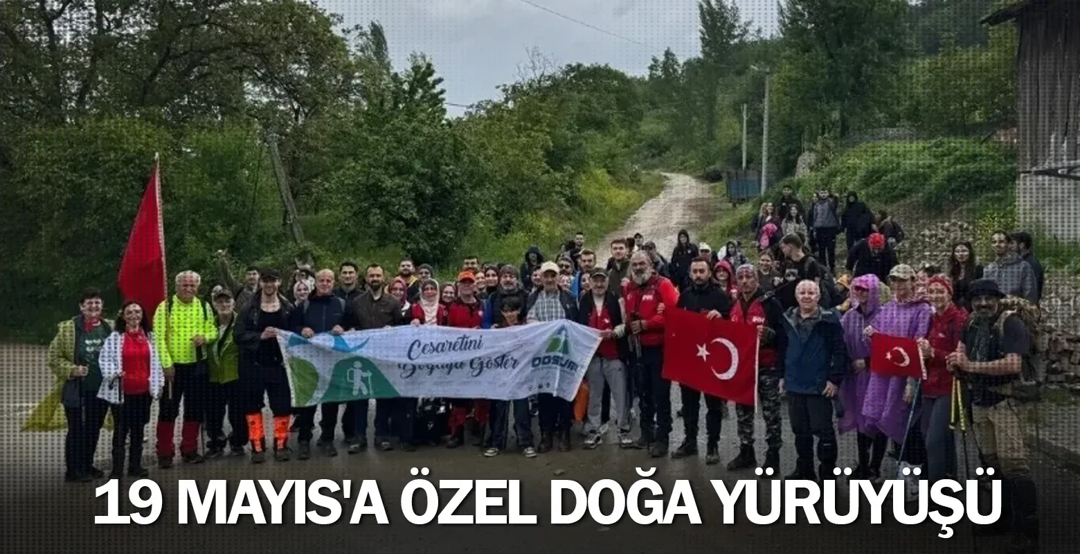 İnegöl’de Doğa Severler 19 Mayıs Ve Gençlik Haftası İçin Yürüdü
