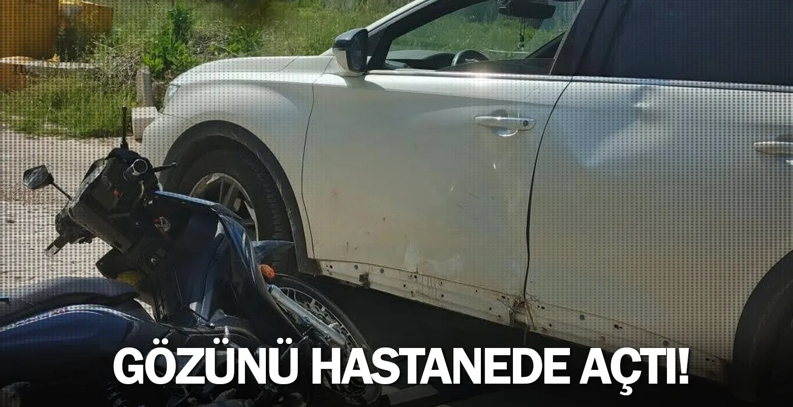Gözünü hastanede açtı!