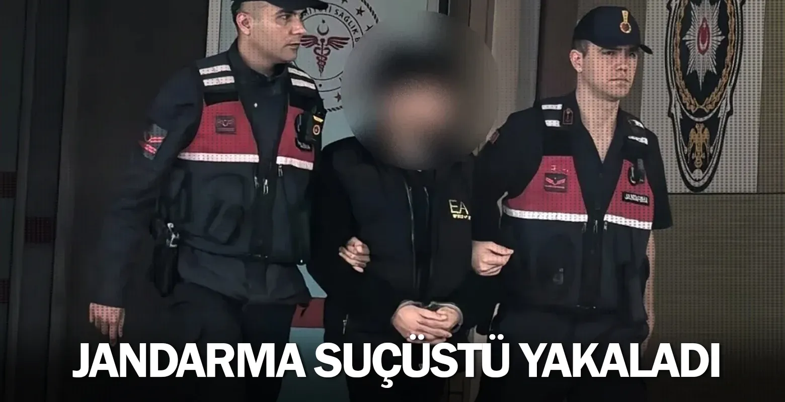 Jandarma suçüstü yakaladı