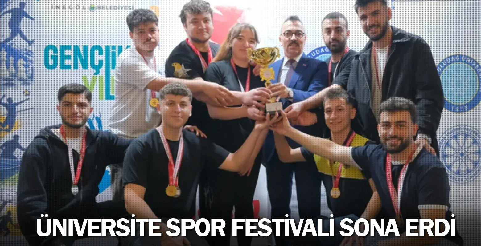 Üniversite Spor Festivali Sona Erdi
