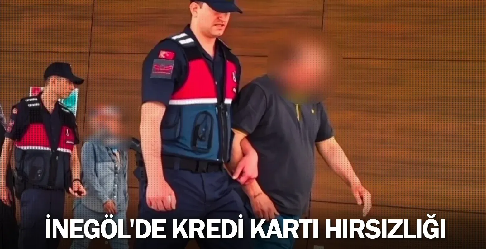 İnegöl'de kredi kartı hırsızlığı