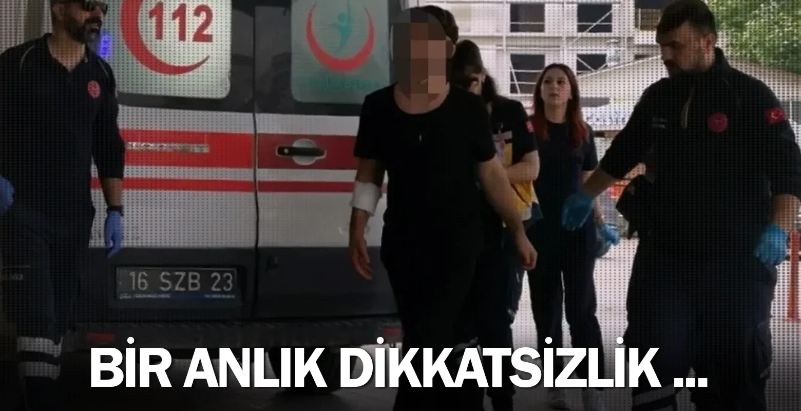 Bir anlık dikkatsizlik ...