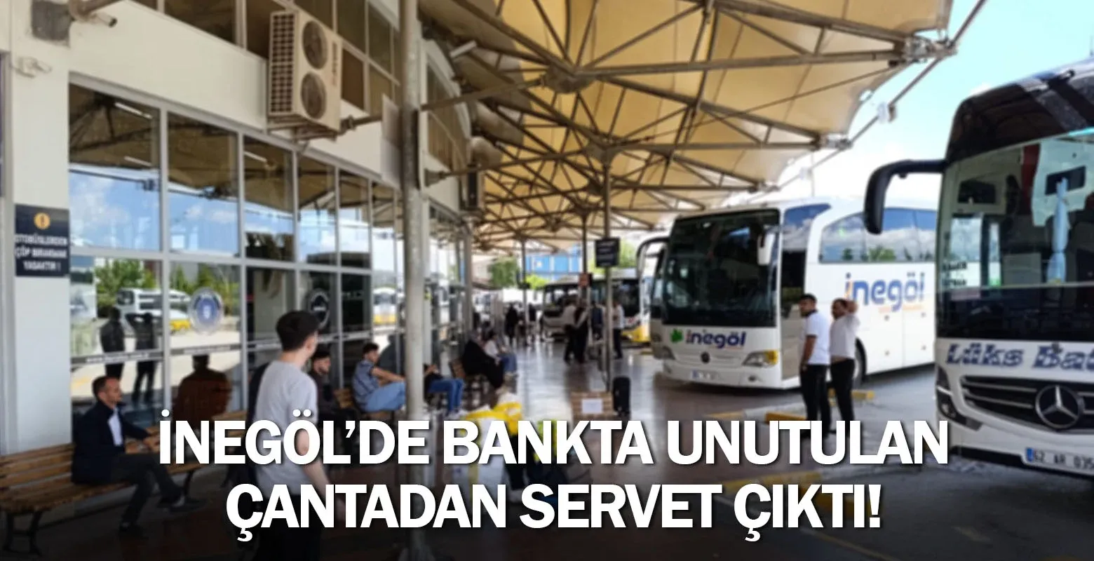 Bankta unutulan çantadan servet çıktı!