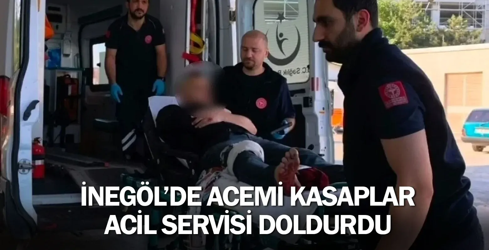 İnegöl’de Acemi Kasaplar Acil Servisi Doldurdu