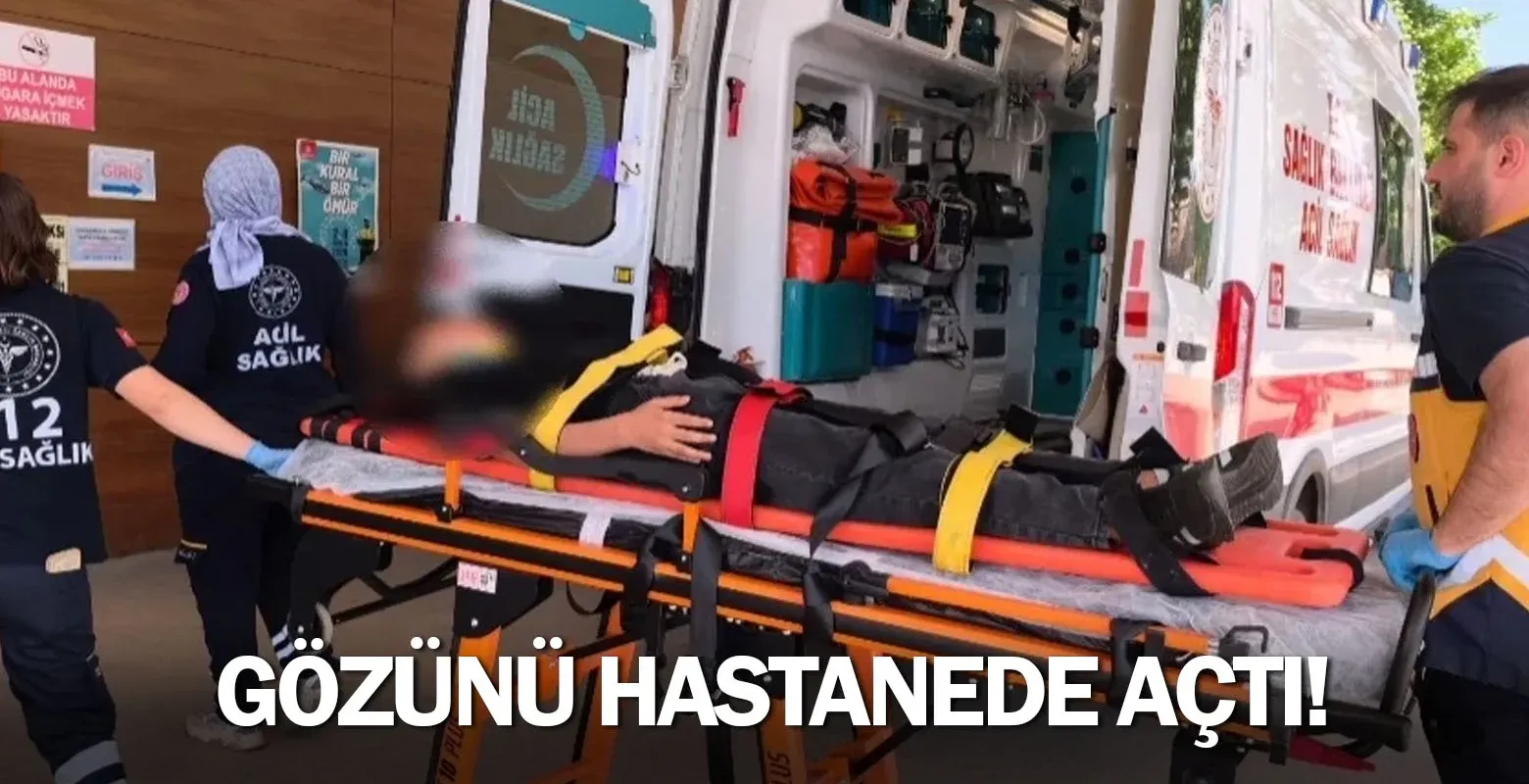 İnegöl'de gözünü hastanede açtı!