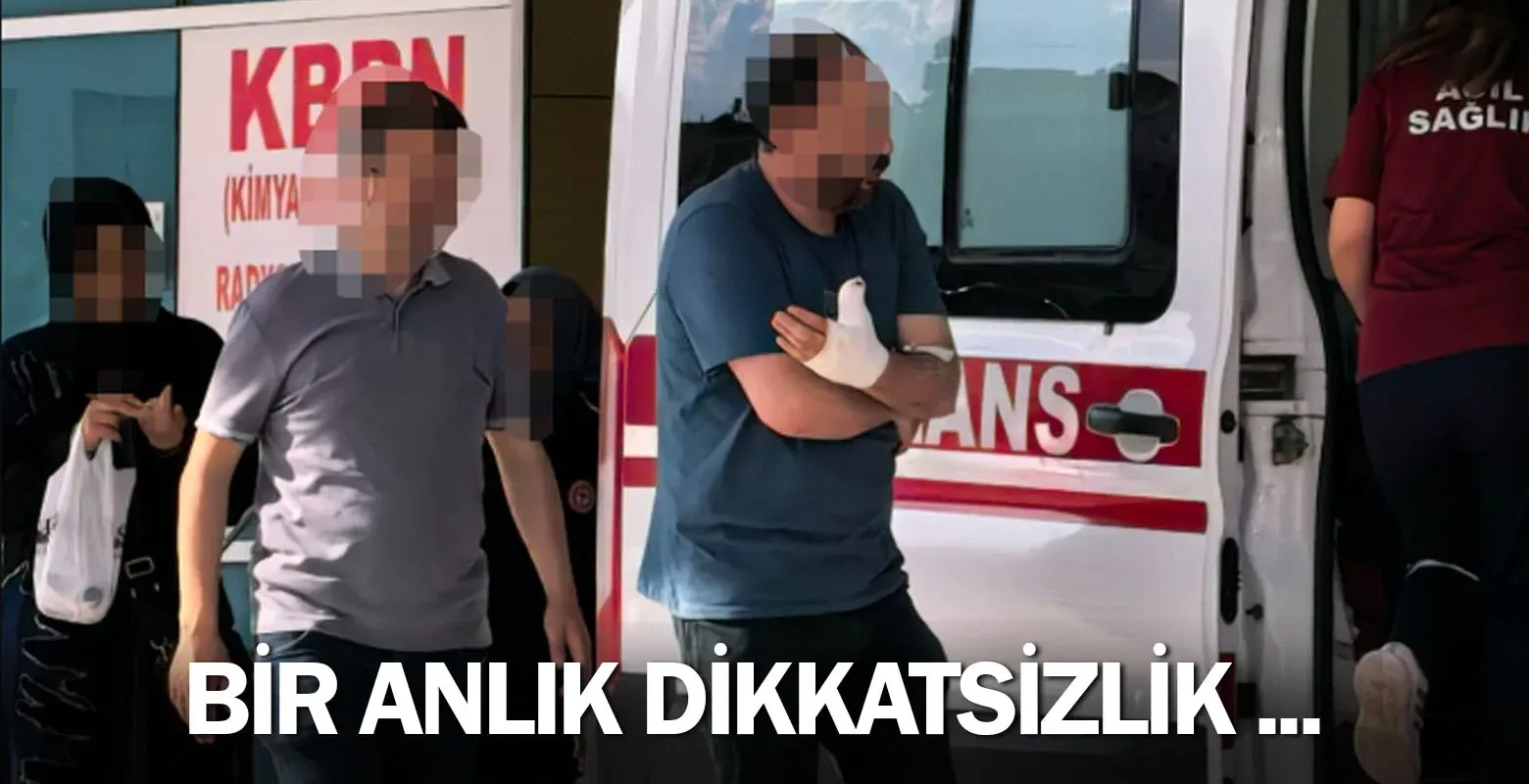 Bir anlık dikkatsizlik ...