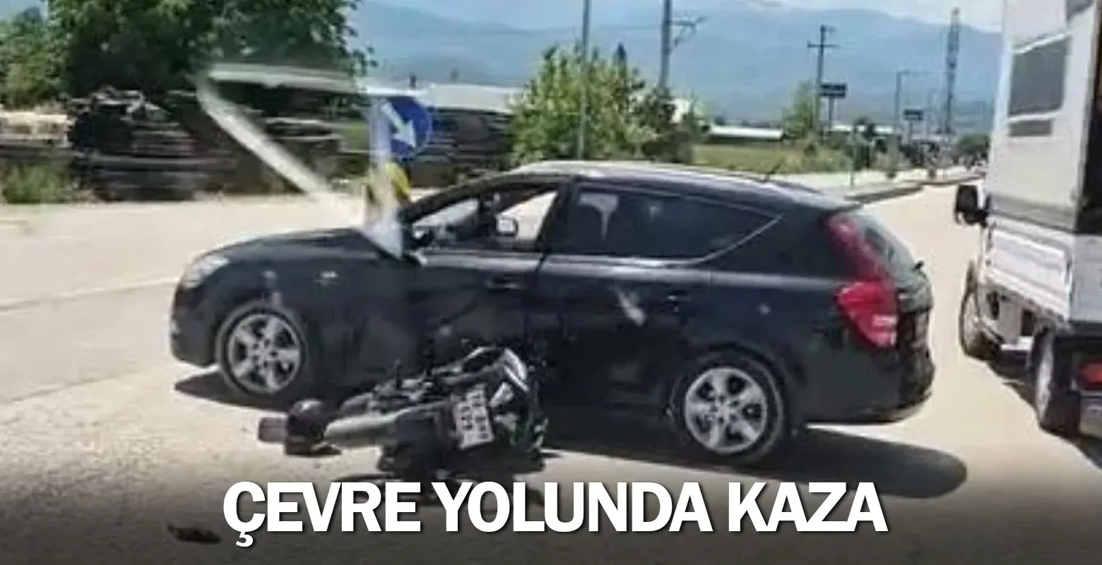 Çevre yolunda kaza