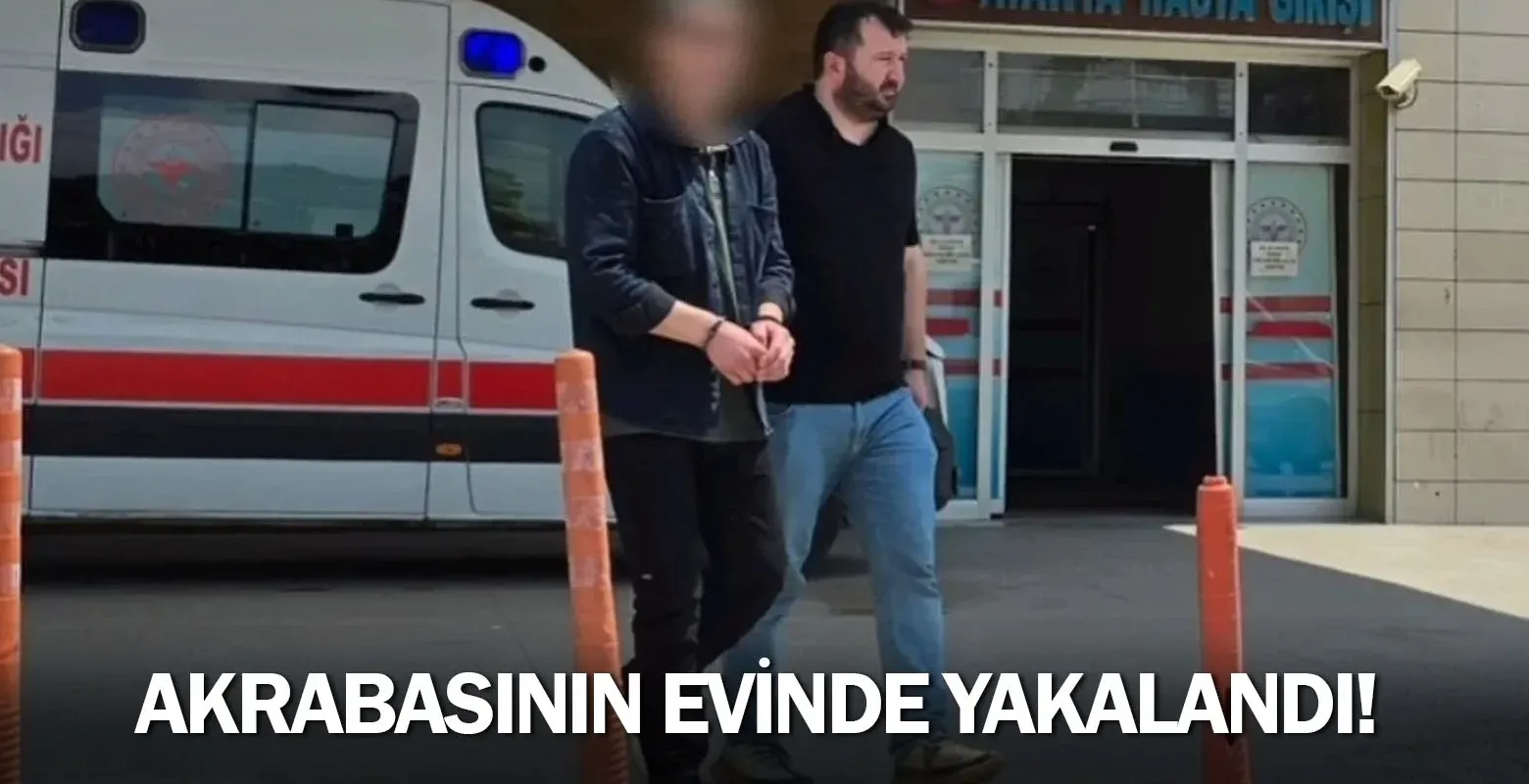 İnegöl'de akrabasının evinde yakalandı!
