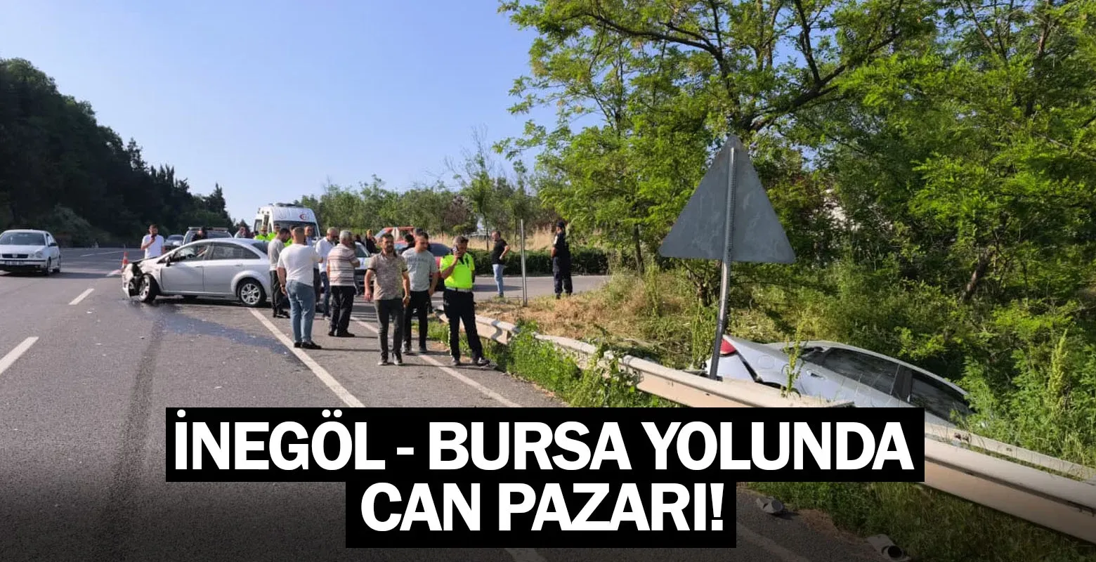 İnegöl-Bursa yolunda can pazarı!
