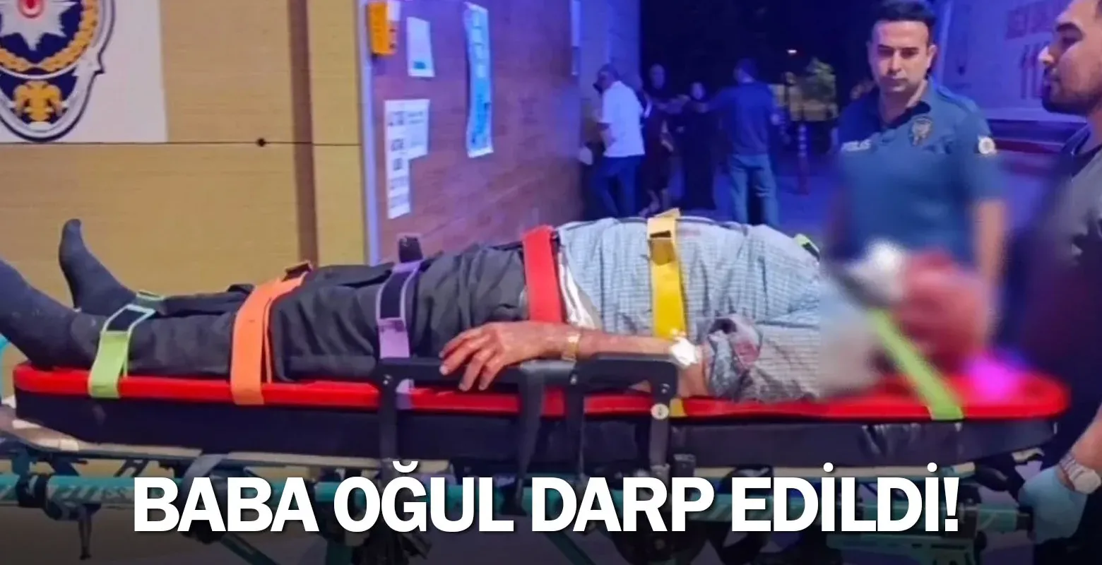 İnegöl'de baba oğul darp edildi!