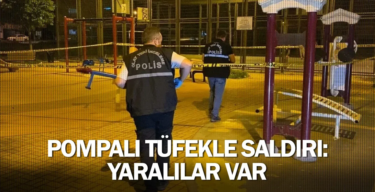İnegöl'de pompalı tüfekle saldırı: Yaralılar var