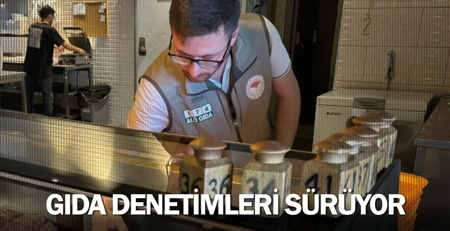 Gıda denetimleri sürüyor
