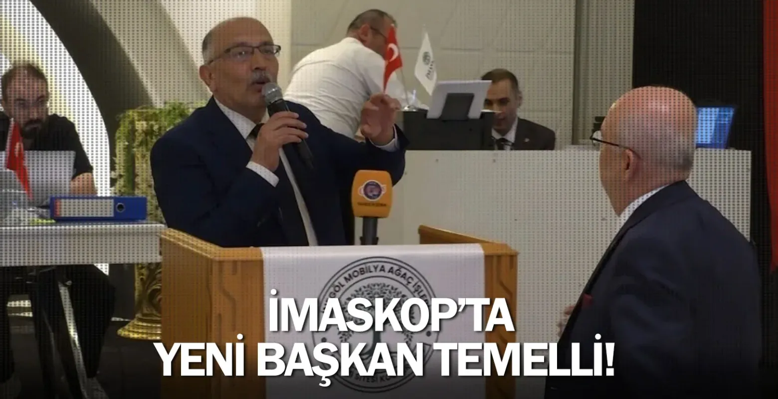 İMASKOP kongresinde kazanan belli oldu!