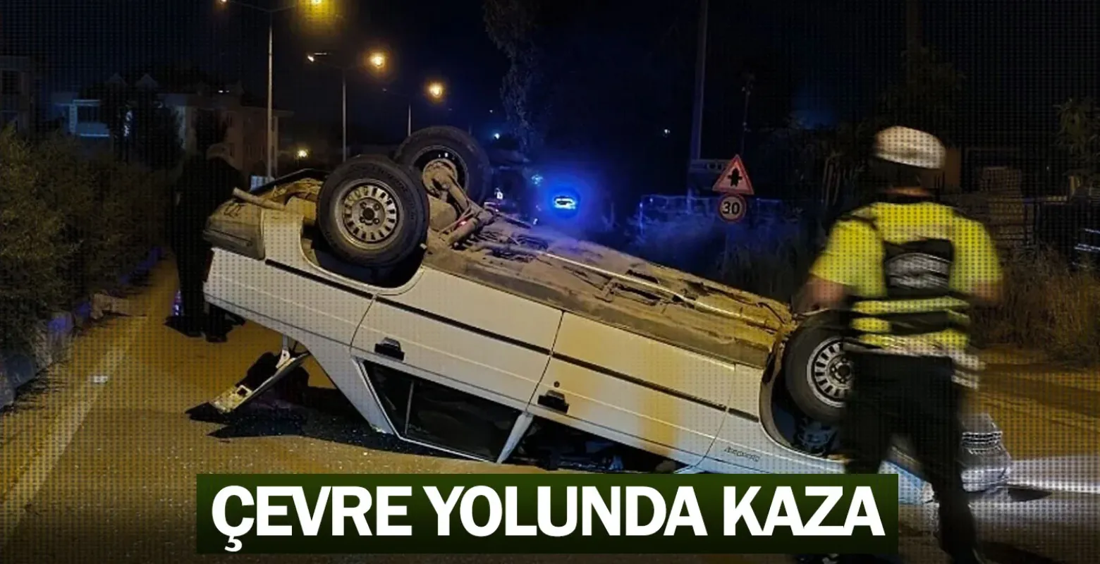 Çevre yolunda kaza