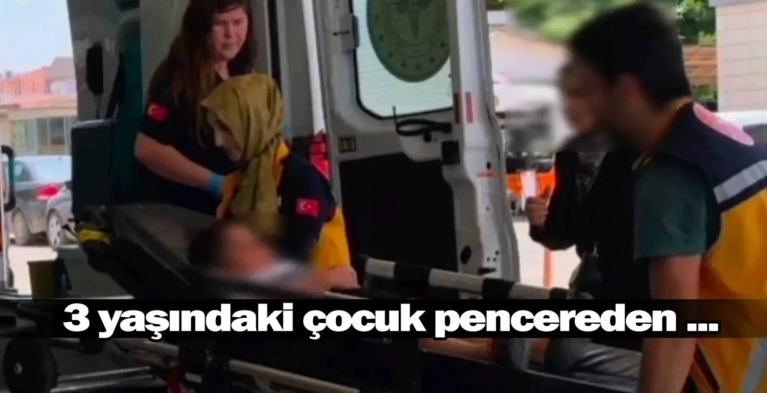 Pencereden düştü!