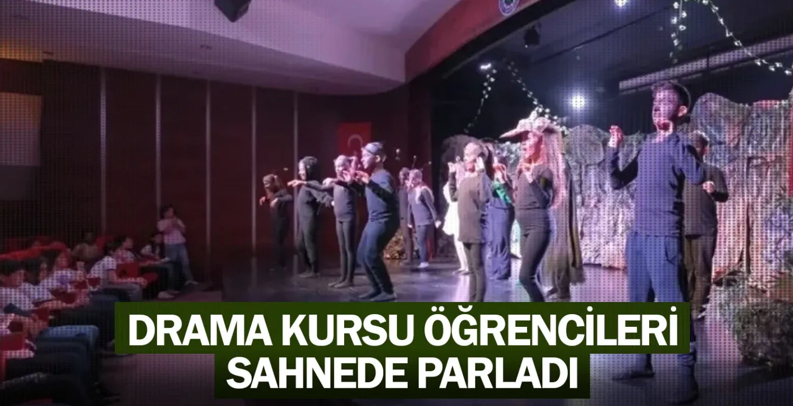 İnegöl Belediyesi’nin Drama Kursu Öğrencileri Sahnede Parladı