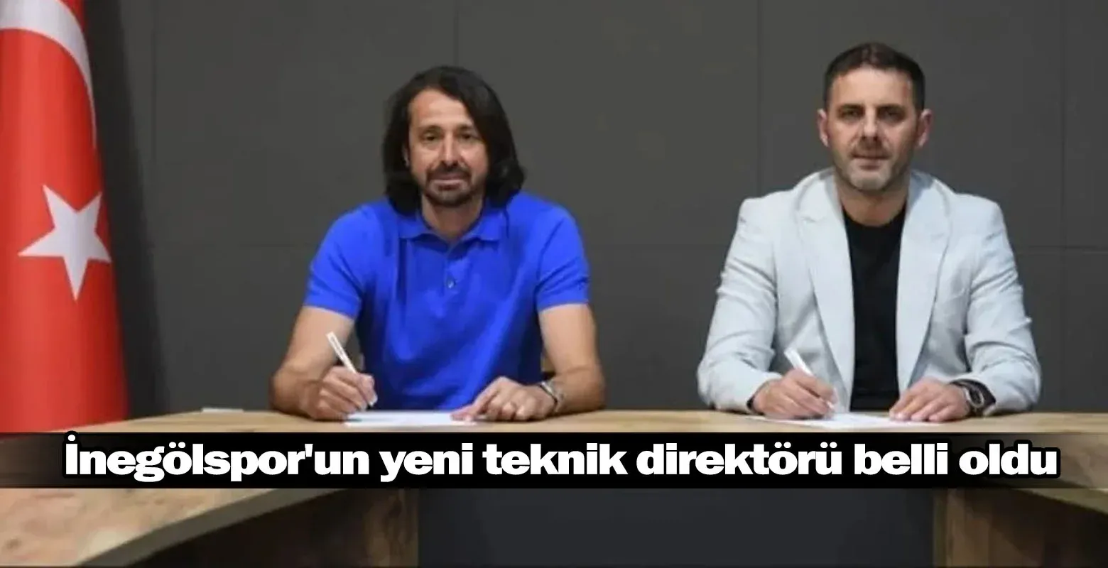 İnegölspor'un yeni teknik direktörü belli oldu