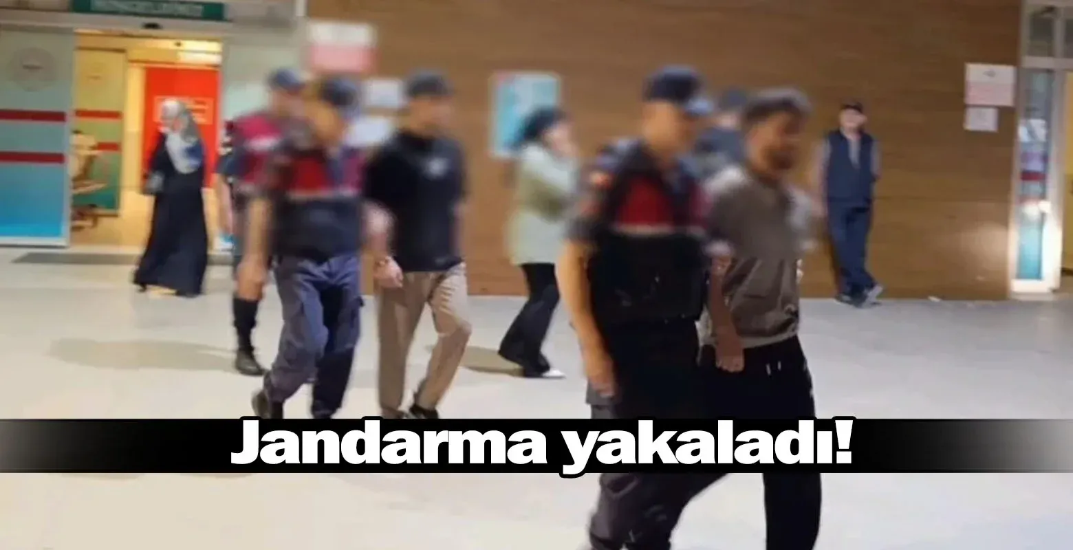 Jandarma yakaladı!
