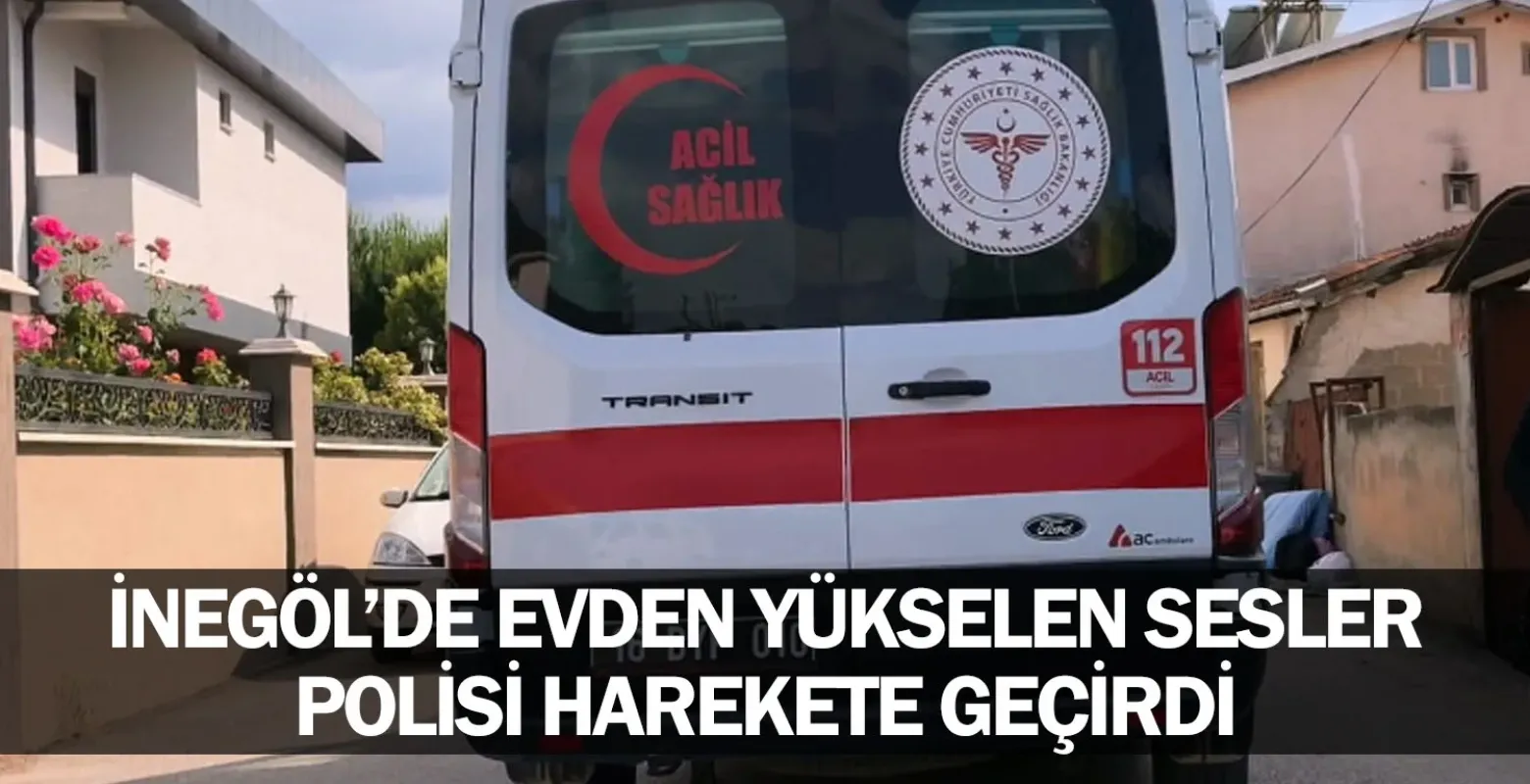 Evden Yükselen Sesler Polisi Harekete Geçirdi
